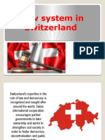 Law System in Switzerland