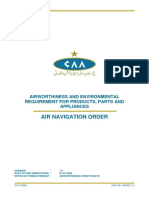 ANO-021-AWRG-1.0 - Airworthiness and Environmental Requirement For Products Parts and Appliances