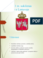 1830-1831 M. Sukilimas Lenkijoje Ir Lietuvoje
