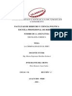 Organizador Cognitivo-La Criminalidad en El Perú