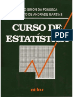 Curso de Estatística - Fonseca e Martins