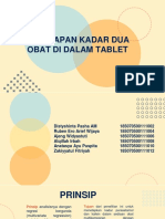 Metode Spektrofotometri UV-Vis untuk Penetapan Kadar Parasetamol dan Kafein dalam Tablet Campuran