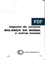 CAMPOS, Augusto - Balanço Da Bossa e Outras Bossas