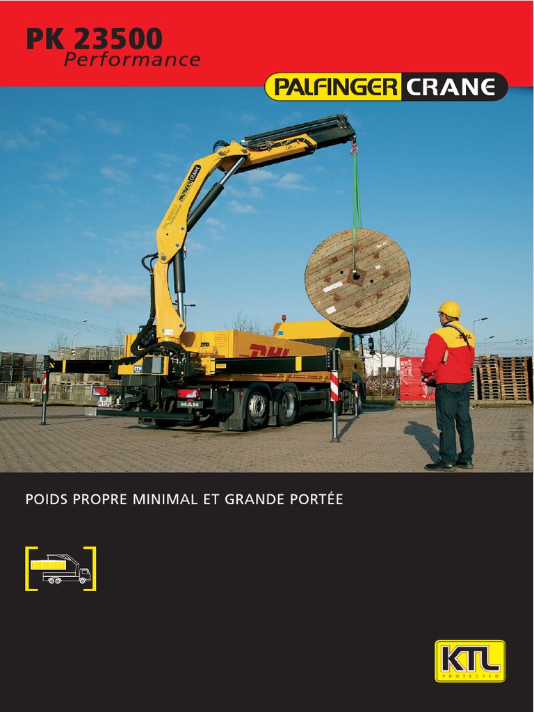 Grue PK 23500 Performance: Efficacité Maximale | PDF | Technologies du ...