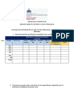 Indicadores de Eficiencia Interna Del Nivel Primario