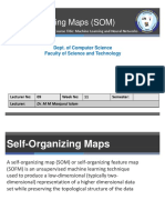 Self-Organizing Maps (SOM) : Dept. of Computer Science Faculty of Science and Technology