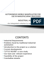 Autonomous Mobile Manipulator