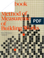 SP27 1987 Hand Book of Method of Measurement of Building Works