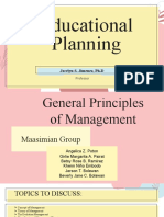 General Principles of Management