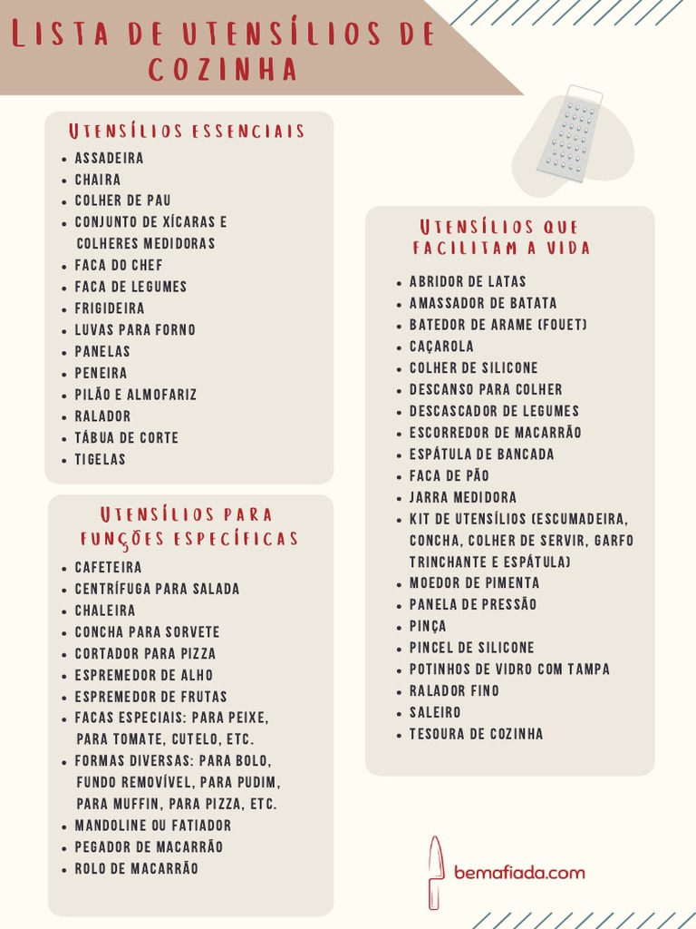 Imagens E Nomes De Utensilios De Cozinha 13 Melhores Ideias De Lista