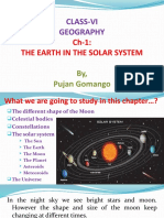 Class-Vi Geography: Ch-1: The Earth in The Solar System