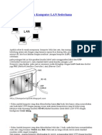 Membuat Jaringan Komputer LAN Sederhana