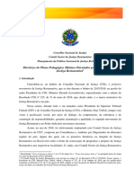 Diretrizes para formação em Justiça Restaurativa