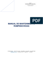 Manual de Mantenimiento de Rompebovedas