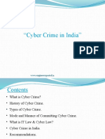0 l6 Cyber Crim in India