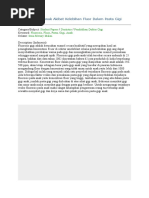 Download Fluorosis Pada Anak Akibat Kelebihan Fluor Dalam Pasta Gigi Anak by kiki_adrianto SN52690842 doc pdf