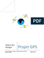 Cahier Des Charges. Projet GPS