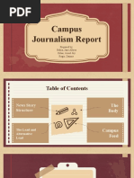 Campus Journalism Report