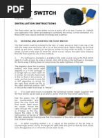 Float Switch Instructions