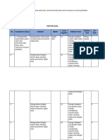 Contoh Instrumen Penilaian Pengetahuan