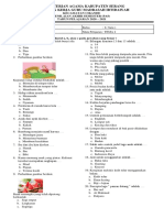 Soal Pas Tema 4 Kelas 1