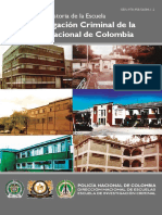 Historia de La Escuela de Investigación Criminal de La Policía Nacional de Colombia
