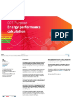 CCS Purpose: Energy Performance Calculation