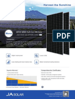 Módulos Ja Solar 450w - Datasheet