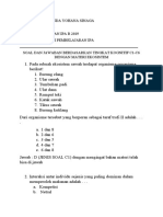 SOAL DAN JAWABAN KOGNUTIF EKOSISTEM