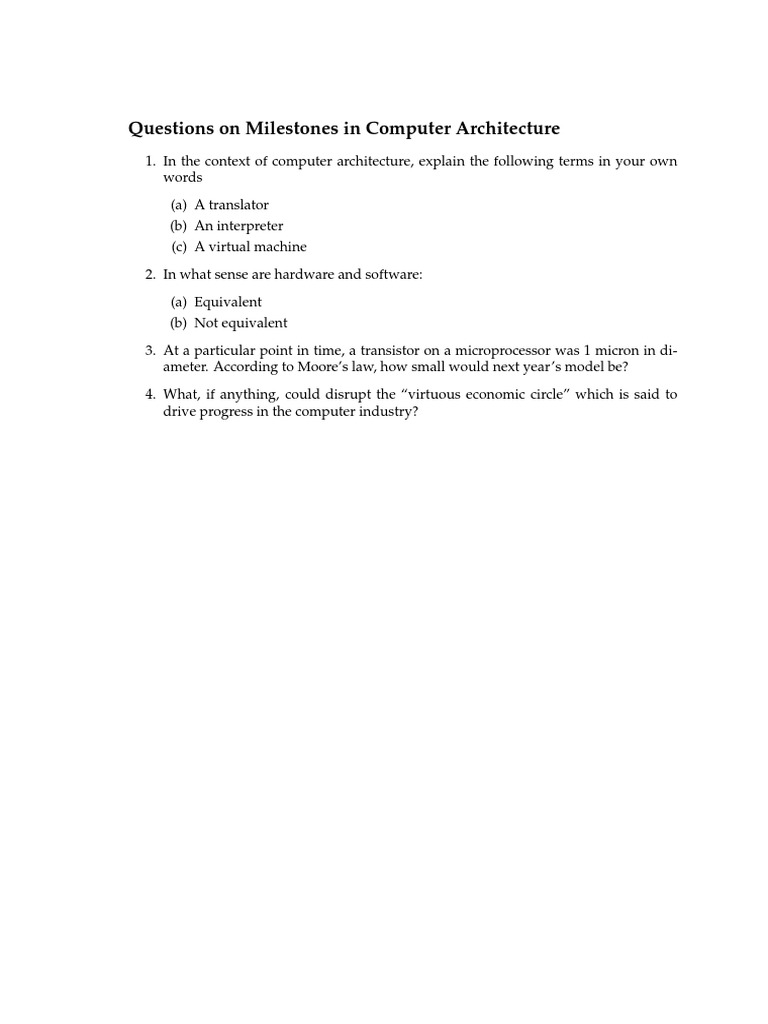 questions-on-milestones-in-computer-architecture-pdf-logic-gate
