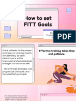 How To Set FITT Goals