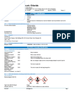 Mercuric Chloride Safety Data Sheet Highlights Hazards