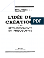 L'idée de création et ses retentissements en philosophie - A. D. Sertillanges O.P.