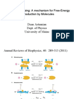 Stochastic Pumping: A Mechanism For Free-Energy Transduction by Molecules