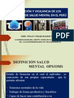 Problemas de Salud Mental en El Perú