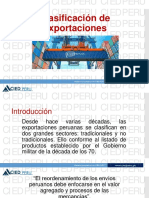 Clasificación de Exportaciones - Elearn