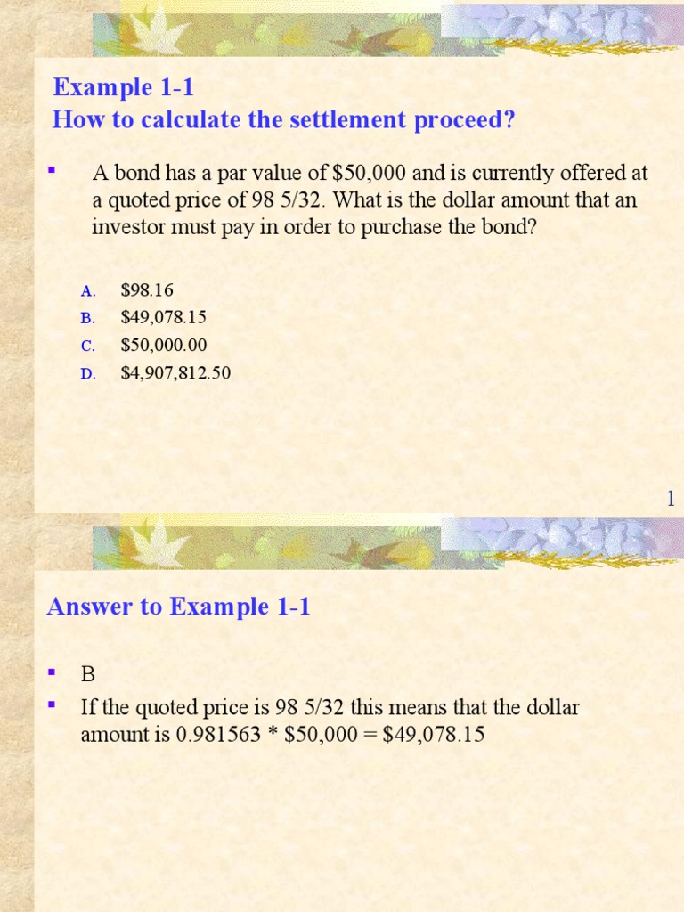 FIS Tutorial Questions | PDF | Financial Markets | Bond Duration