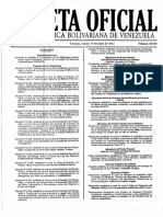 De La Republica Bolivariana de Venezuela: Ano Cxxxix MLJ:S IX Nomero 39.945