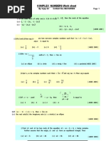 Mathematics Complex Number MCQ