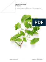 Natural Compounds Chromatography Solvent Selection