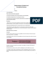 Epidemiology of Gingival and Periodontal Diseases