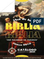 Catálogo Mes de La Biblia Agosto Septiembre