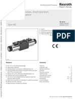 Rexroth WE6 Directional Valves With Wet Pin Solenoids RE23178 - 2013-06