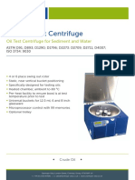 Oil Test Centrifuge For Sediment and Water