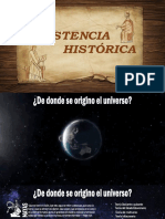 Tarea Sobre La Existencia Historica