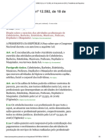 Lei 12592 - 12 - Lei Nº 12.592, de 18 de Janeiro de 2012, Presidência Da Republica