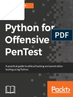 Python for Offensive PenTest - A Practical Guide to Ethical Hacking and Penetration Testing Using Python by Hussam Khrais