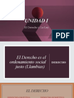 Unidad i El Derecho y La Ley (1)