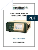 Eletrobisturi - BC Biomedical ESU 2400