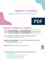 Guide to the Present Perfect and Present Perfect Continuous Tenses